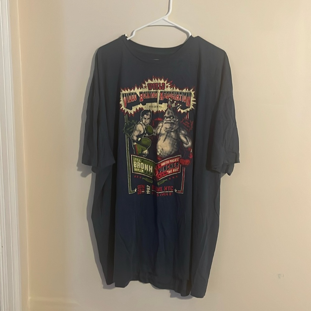 Mens 3xl Punch-out t shirt geek fuel never worn